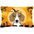 Micasa Halloween Beagle Fabric Decorative Pillow MI895143